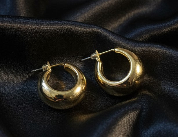 Golden Curve Earrings