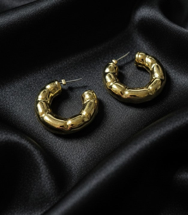 Golden Twist Earrings