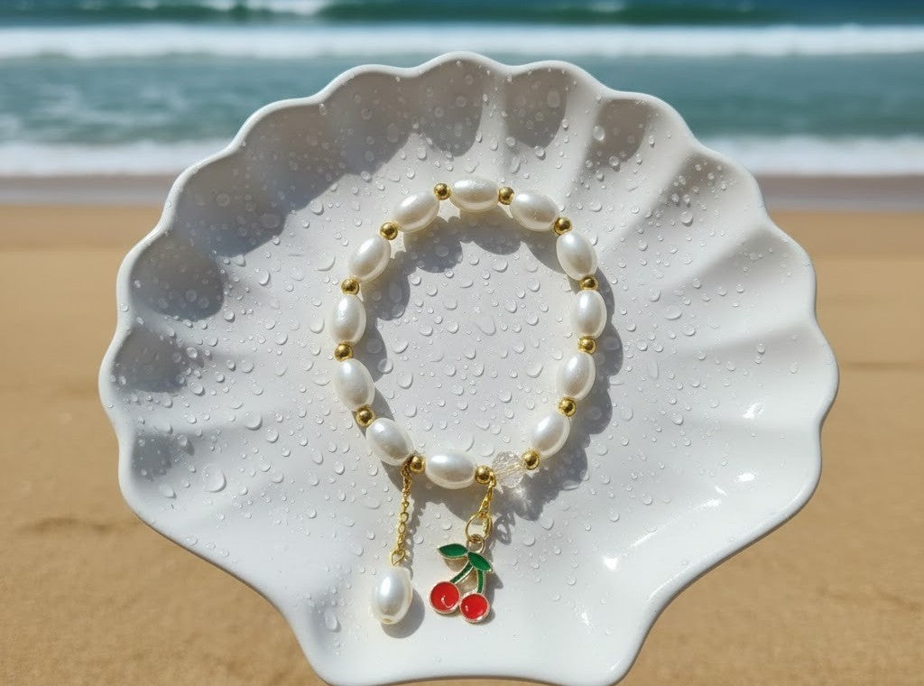 Cherry Charm Bracelet