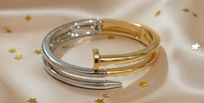 Metallic Symphony Anti-Tarnish Kada