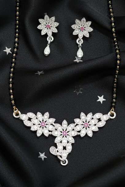 Petal Spark Mangalsutra Set