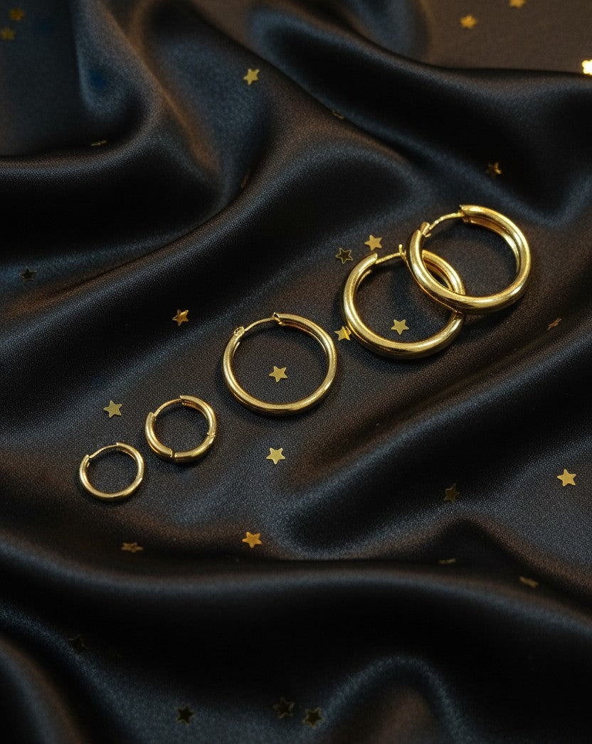 Radiant Rounds Earrings Set