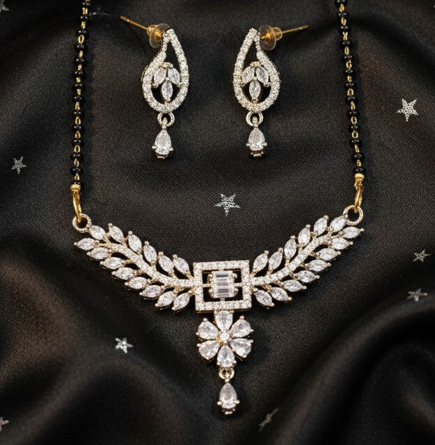 Regal Leaf Mangalsutra Set