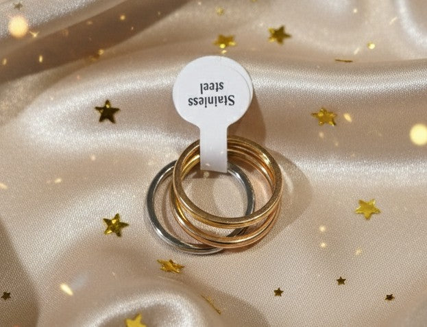 Trinity Glow Ring Multiple Colours