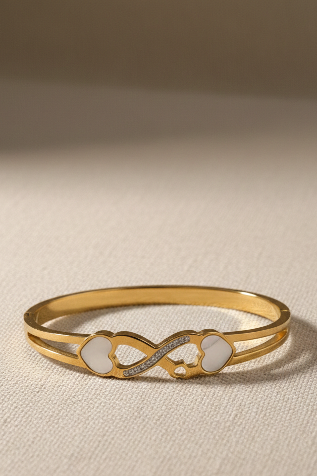 Everlasting Love Infinity Heart Bracelet
