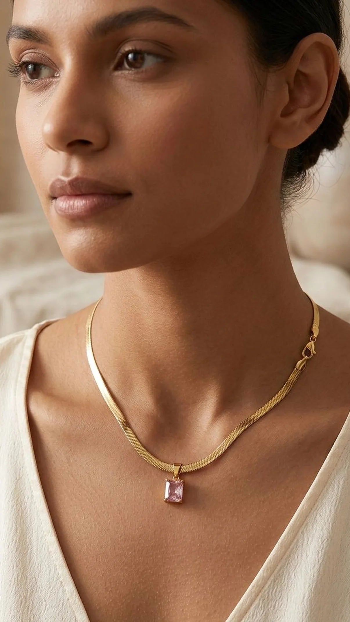 The Aurora Stellar Halo Necklace