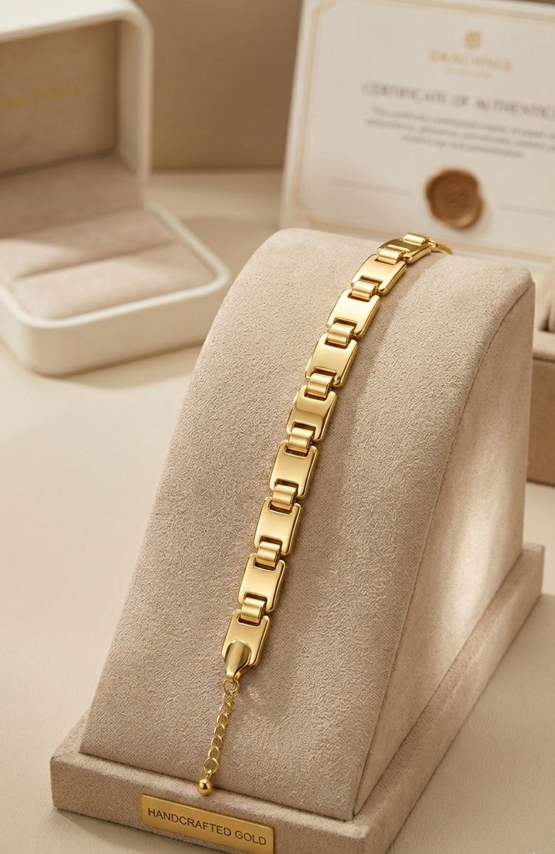 Heritage Rectangular Link Bracelet