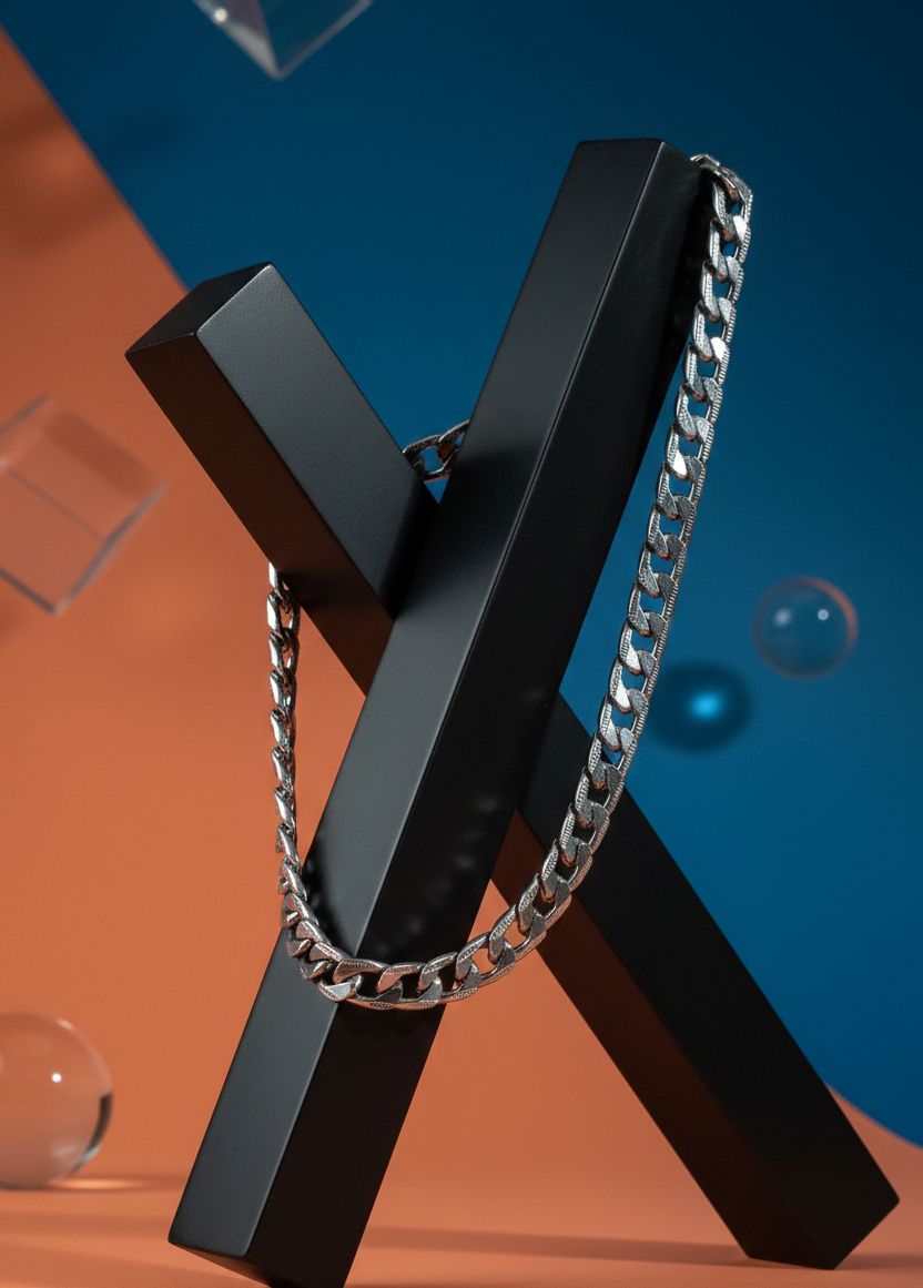 The Silver Meridian Braid Chain