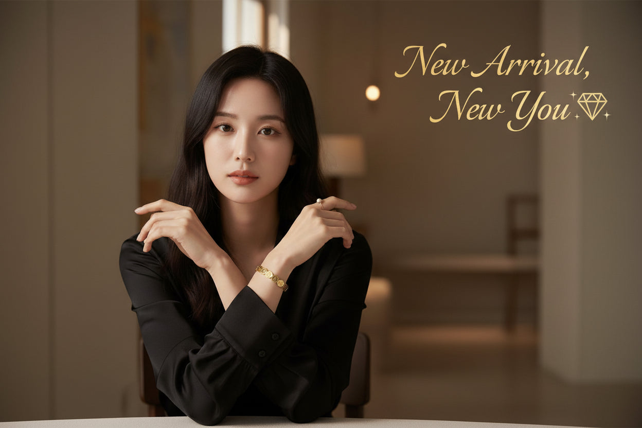 Monogram Medallion Hinged Bracelet