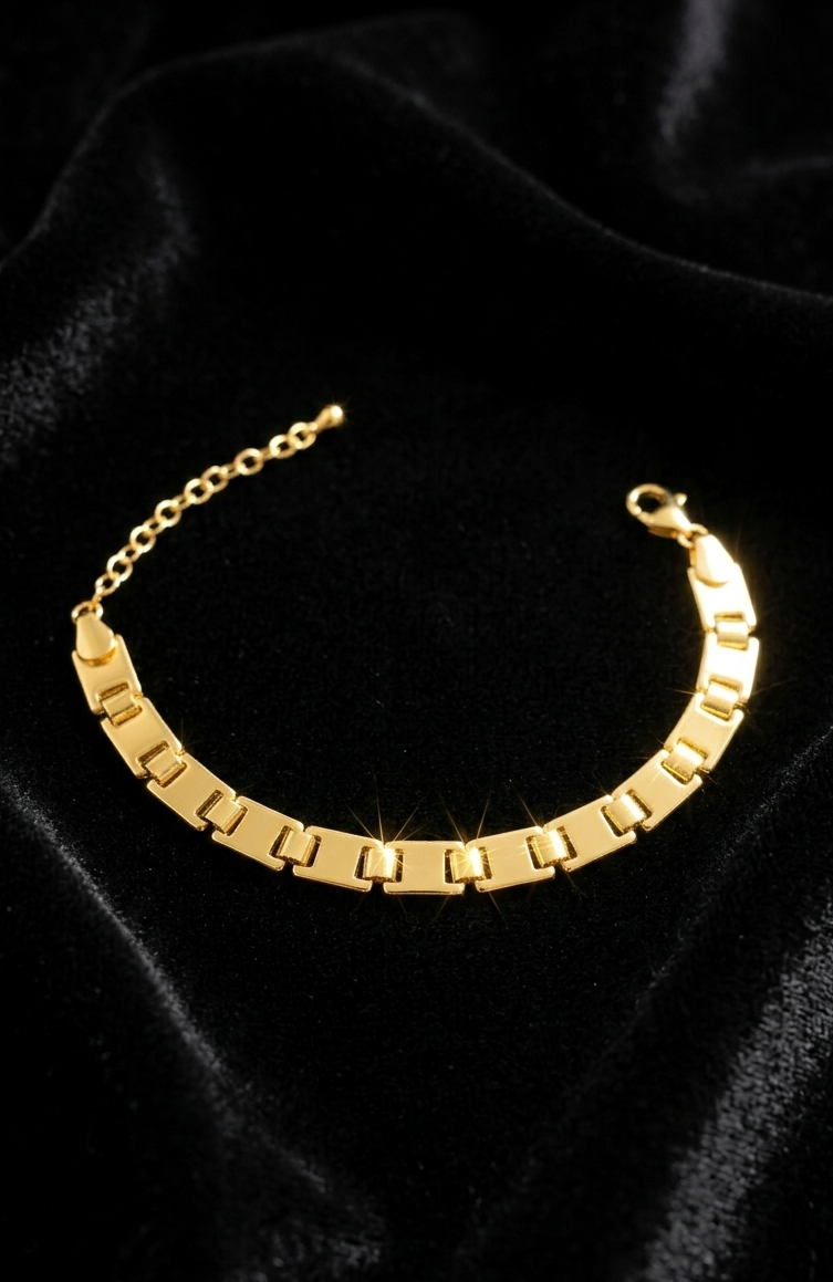 Heritage Rectangular Link Bracelet